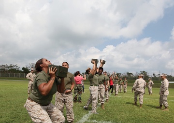 Spouses experience day in Marines’ boots