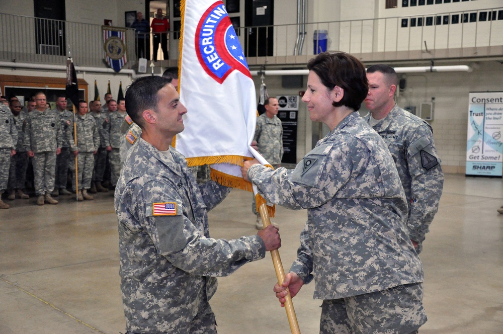 Lt. Col. Lenny Bornino, North Royalton, Ohio, native,  takes command of Ohio Army National Guard Recruiting and Retention Battalion