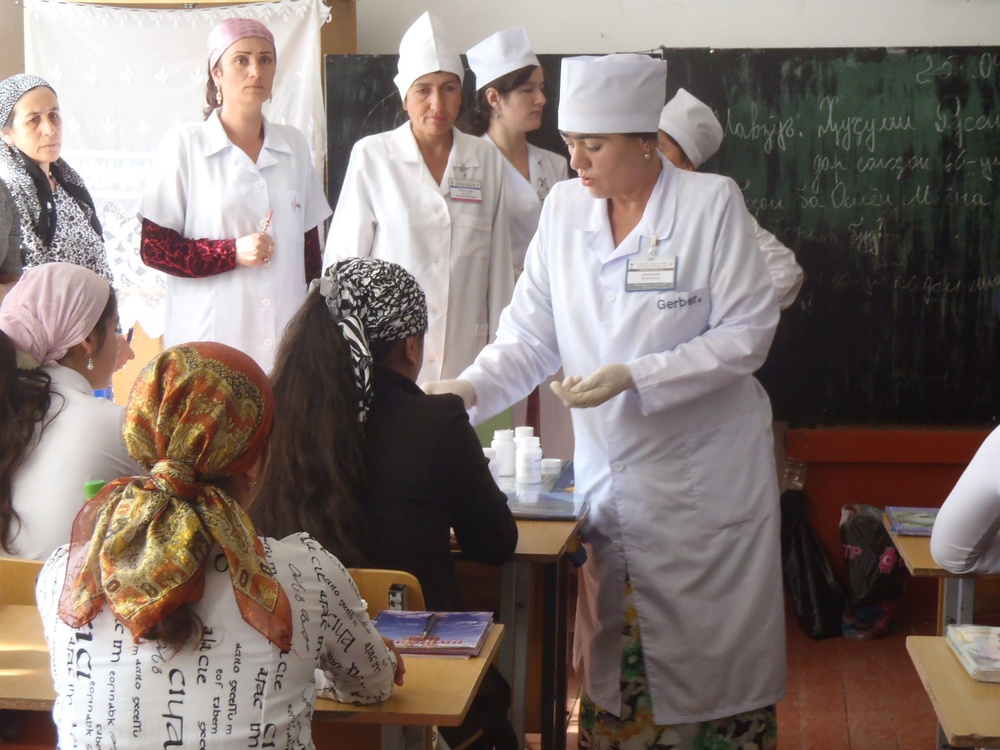 Tajikistan begins second round of health initiative; US civil affairs facilitate
