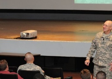 Cone discusses command progress, suicide prevention during town hall