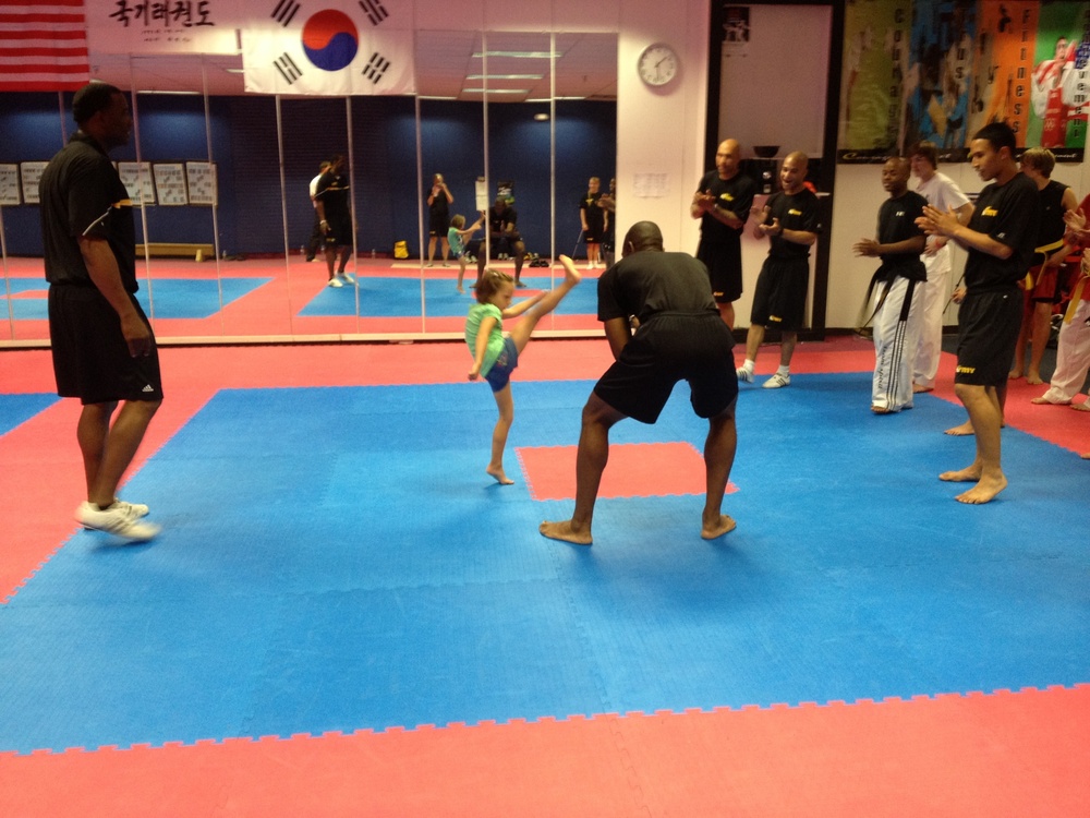 Armed Forces Taekwondo community support