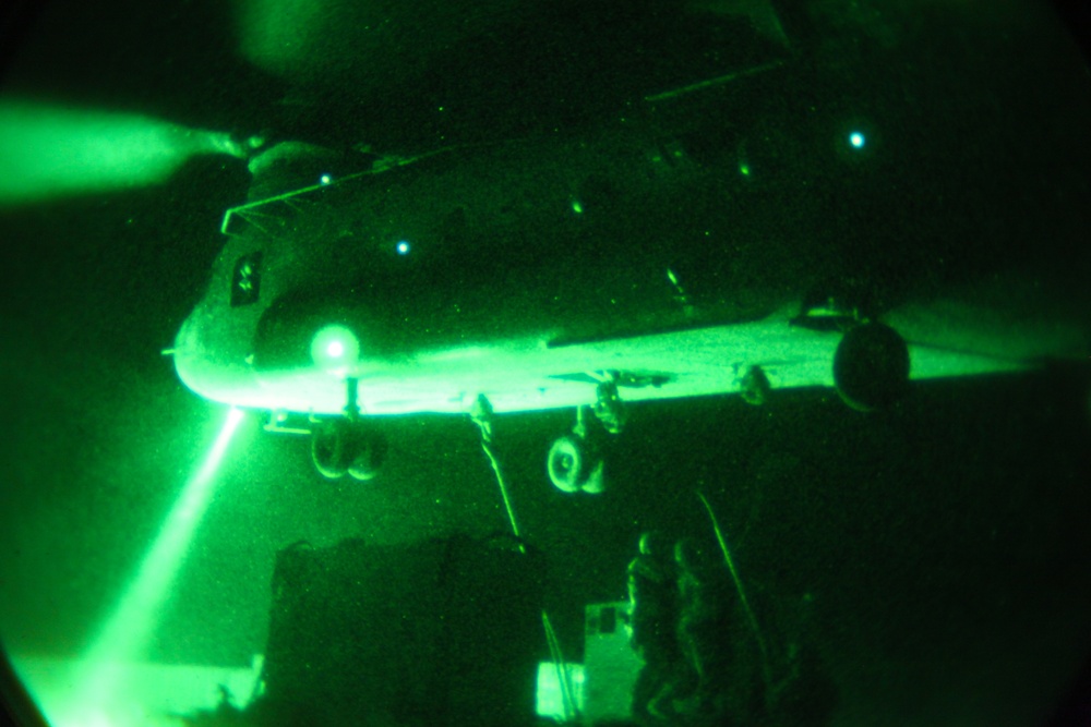 173rd Brigade team readies equipment for Chinook transport