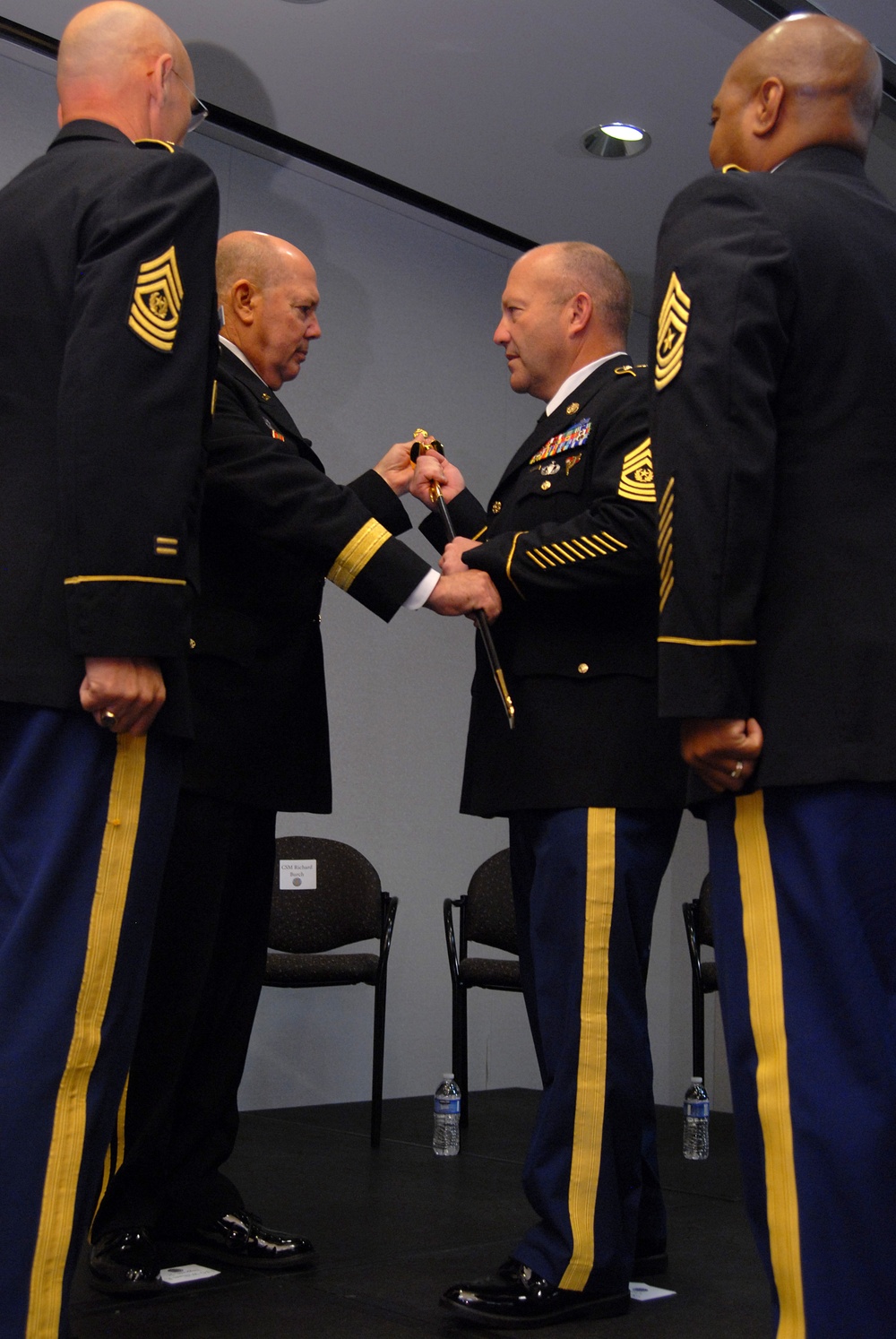 Conley takes reins as 10 command sergeant major of the Army National Guard