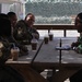 NBC's Lester Holt talks with deployed service members