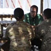 NBC's Lester Holt talks with deployed service members