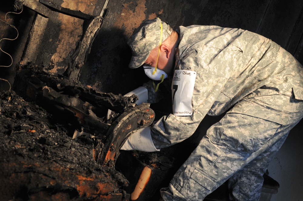 Special agents receive exposure to fire investigations