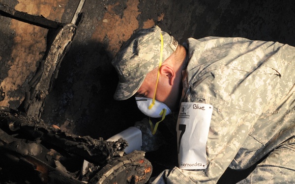 Special agents receive exposure to fire investigations