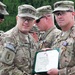 Purple Heart ceremony held on FOB Salerno