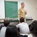 Sailors and Marines from USS Bonhomme Richard visit students in Guam