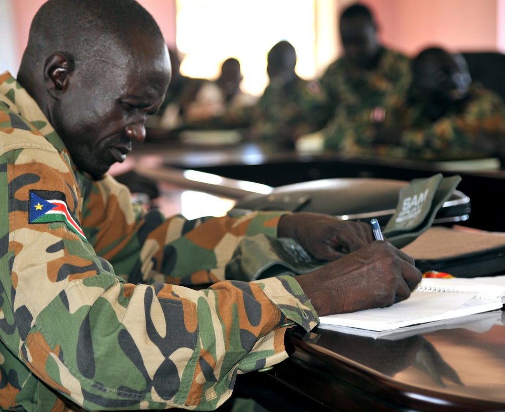 US, South Sudan service members partner during courses