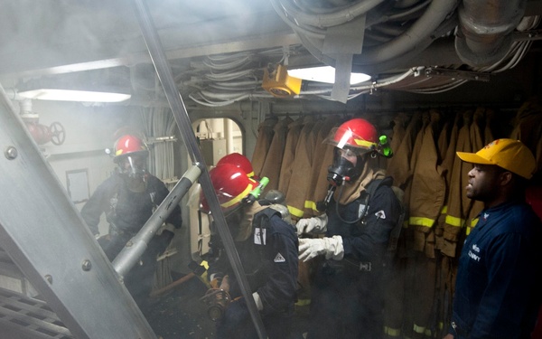 USS Fort McHenry daily operations