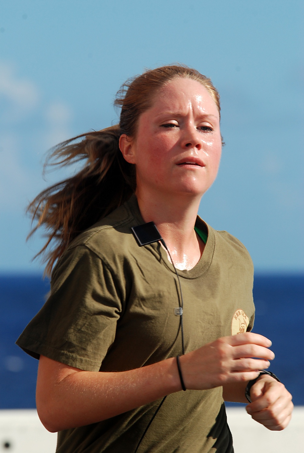 'Purple Foxes' hold Landaker 5k Run on USS Green Bay