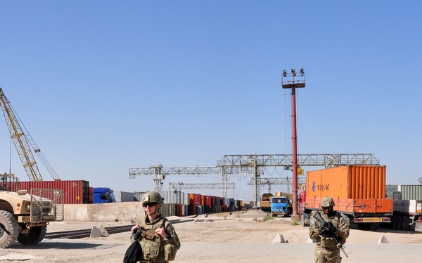276th ACDD soldiers tracks down cargo at Afghanistan port