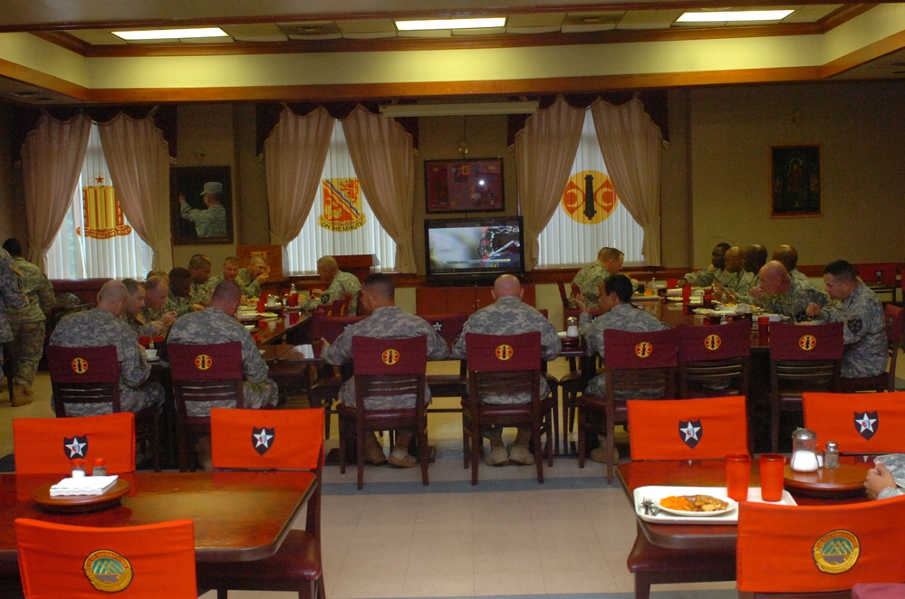 210th Fires Brigade hosts Quarterly Command Sergeant Major/Sergeant Major Day