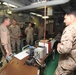 Rear Adm. Lescher aboard USS Iwo Jima