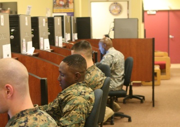 Marines who want to continue education have tools to succeed