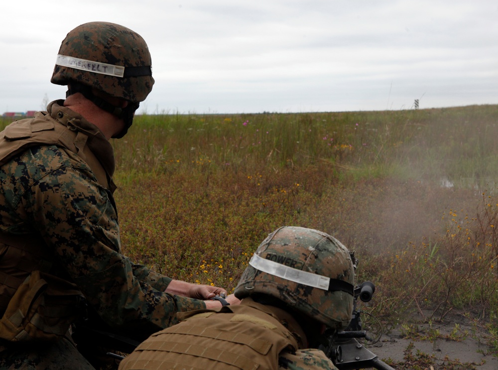 Defilade shoot a rare treat for Infantry Training Battalion instructors