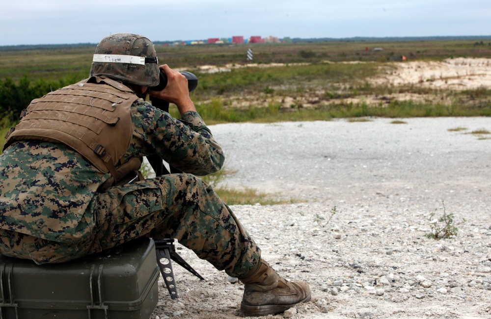 Defilade shoot a rare treat for Infantry Training Battalion instructors