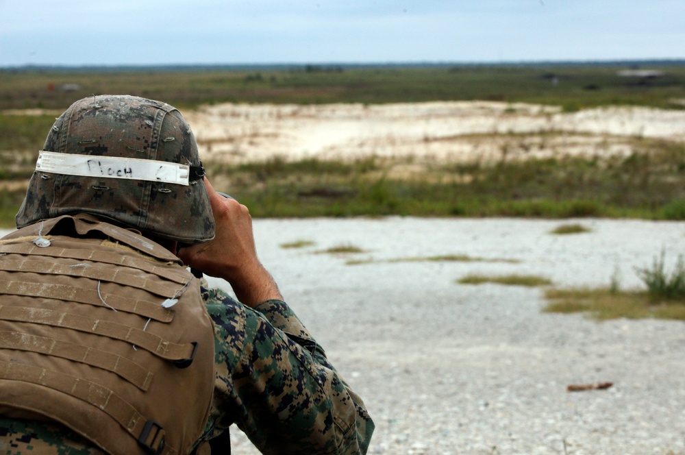 Defilade shoot a rare treat for Infantry Training Battalion instructors