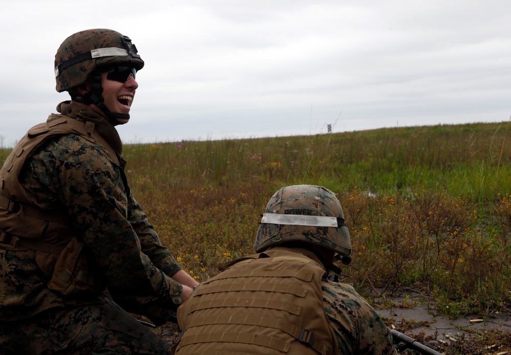 Defilade shoot a rare treat for Infantry Training Battalion instructors