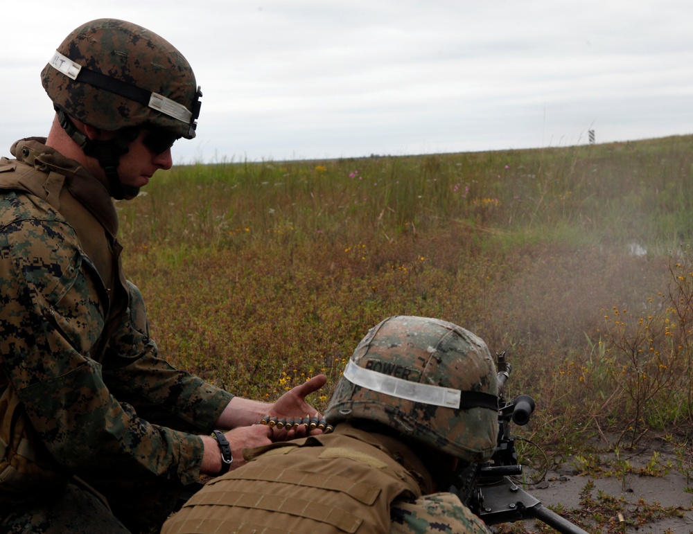 Defilade shoot a rare treat for Infantry Training Battalion instructors