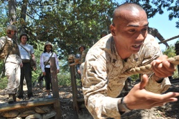 College students find out what it takes to be a Marine