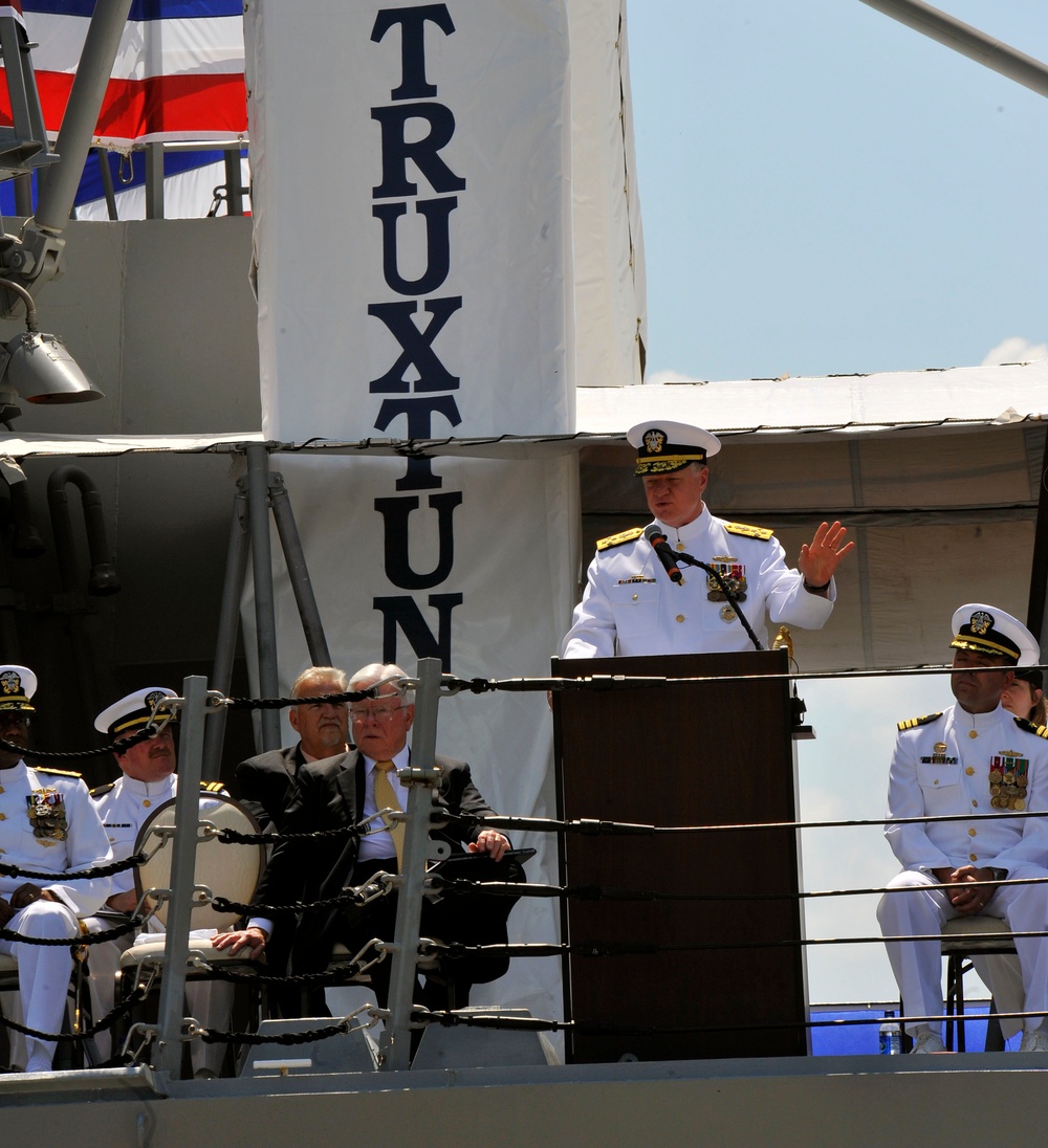 USS Truxtun in Charleston