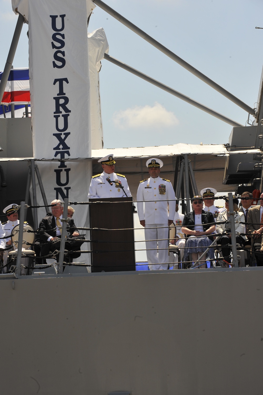 USS Truxtun in Charleston