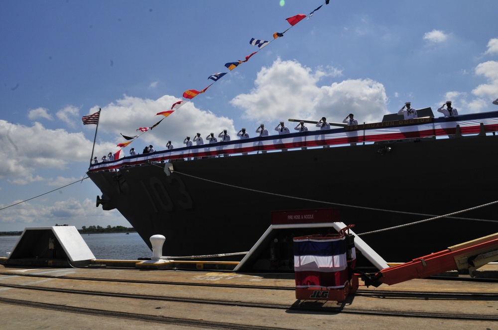 USS Truxtun in Charleston