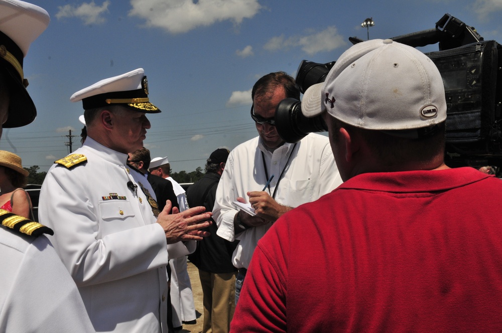 USS Truxtun in Charleston