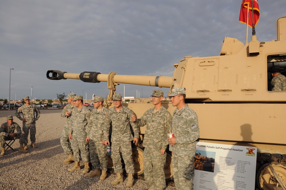 4-27 Field Artillery support cancer awareness