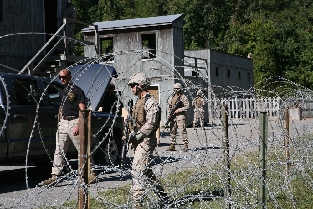 Marines specialize in security operations