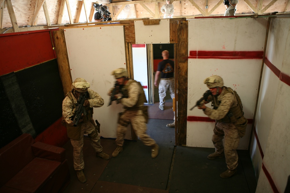 Marines specialize in security operations