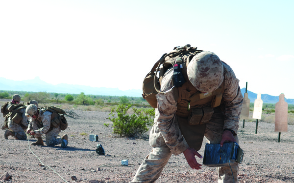 From the mound to the clouds: Combat engineer's explosive operations at YPG