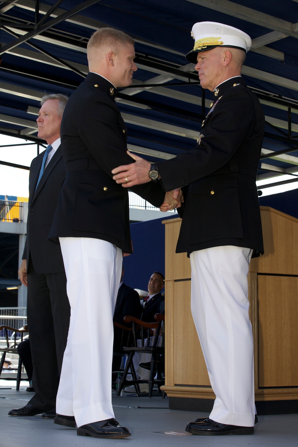 Graduation and commissioning ceremony