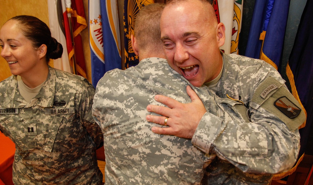 Change of command ceremony