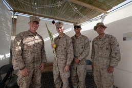 Sukkot Holiday on Camp Leatherneck Brings Joy to Jewish Service Members