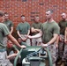 CBRN defense specialist train Marines to decontaminate with new equipment