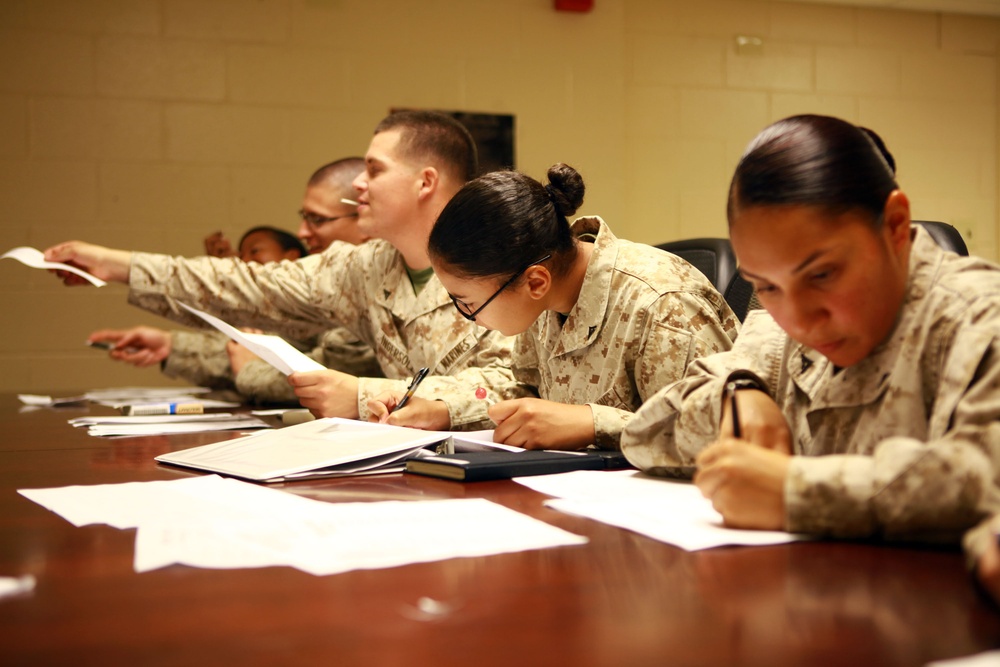 Marines learn humanitarian assistance, evacuation processes for deployment