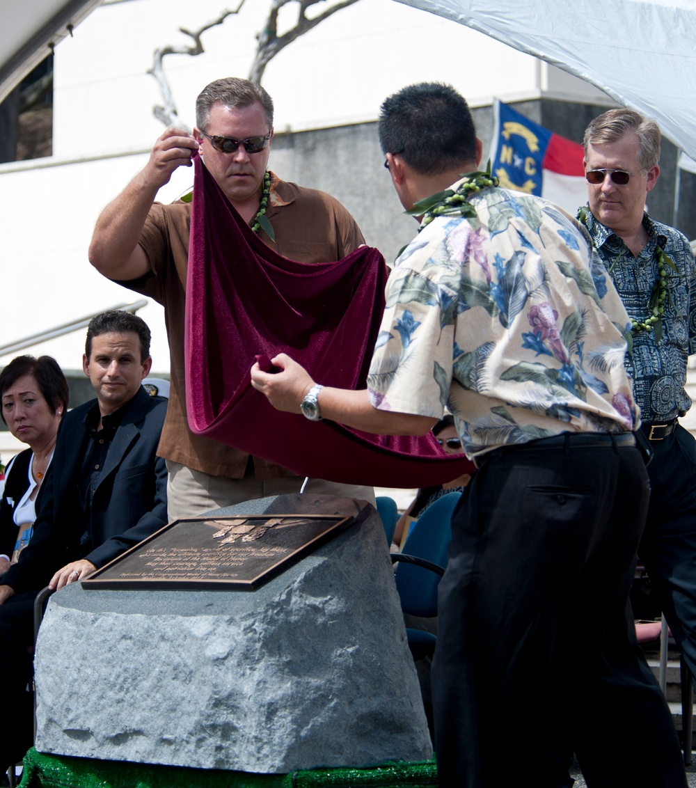 Medal of Honor Memorial Stone unveiled