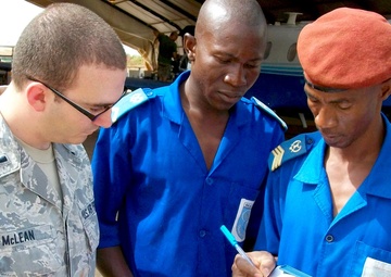 USARAF coordinates transportation training in Burkina Faso
