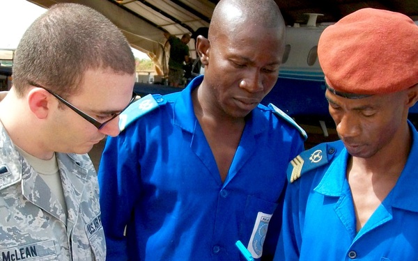 USARAF coordinates transportation training in Burkina Faso