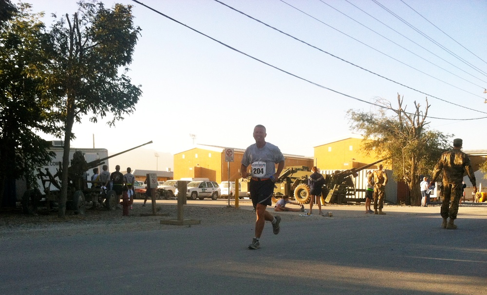 Deployed 188th airmen compete in Air Force Marathon at Bagram