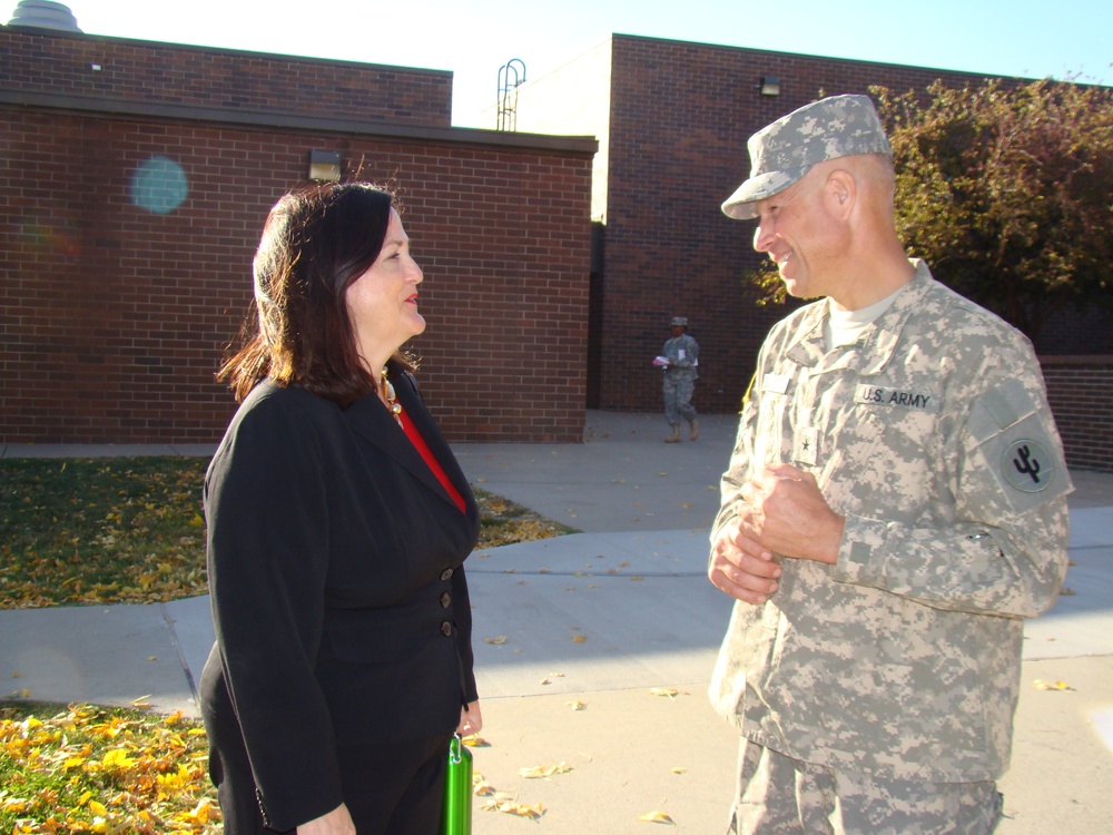 The Assistant Secretary of the Army for Installations, Energy and Environment visits Fort Des Moines