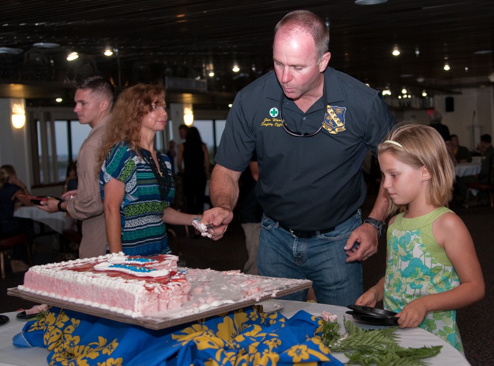 Cleared for kick-off: MCB Hawaii, Kaneohe Bay Air Show performers celebrate at The Officers' Club