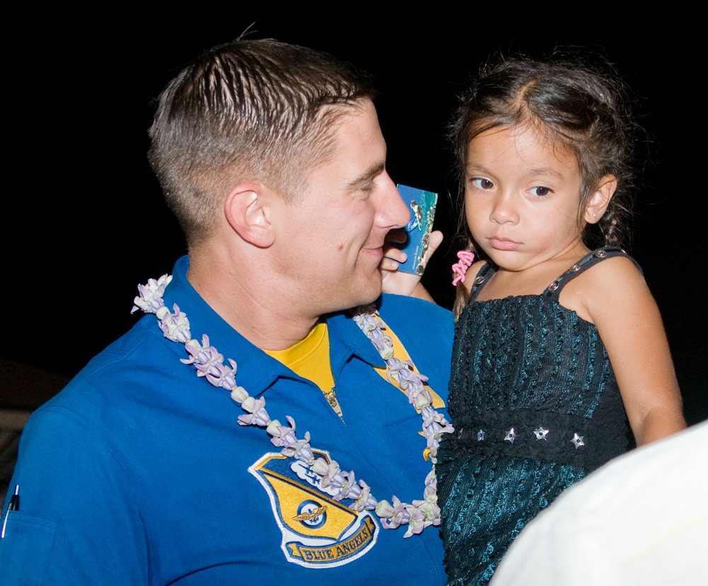 Cleared for kick-off: MCB Hawaii, Kaneohe Bay Air Show performers celebrate at The Officers' Club