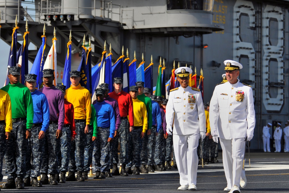 Change of command ceremony