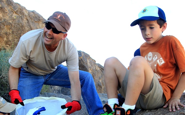 Community, Marines keep JT clean