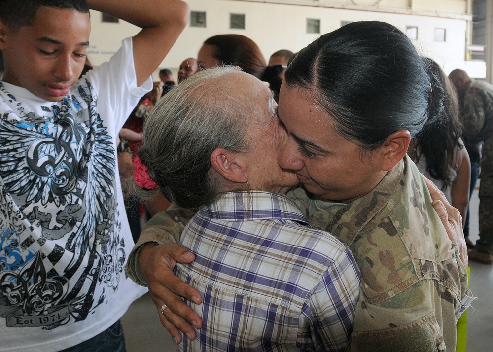 1473rd Quartermaster Company returns home, mission accomplished!