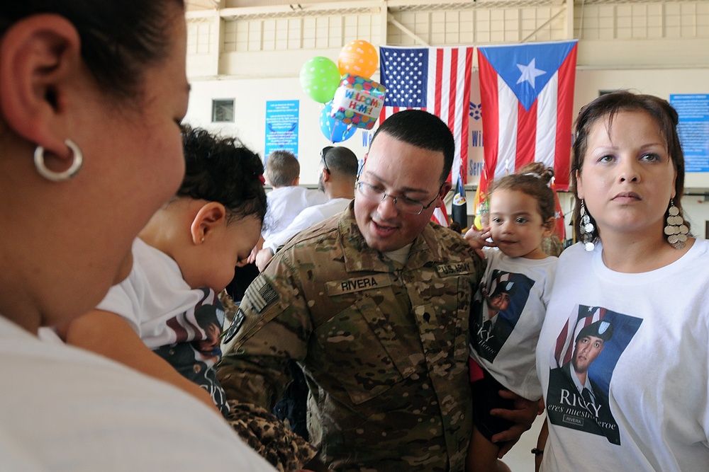 1473rd Quartermaster Company returns home, mission accomplished!